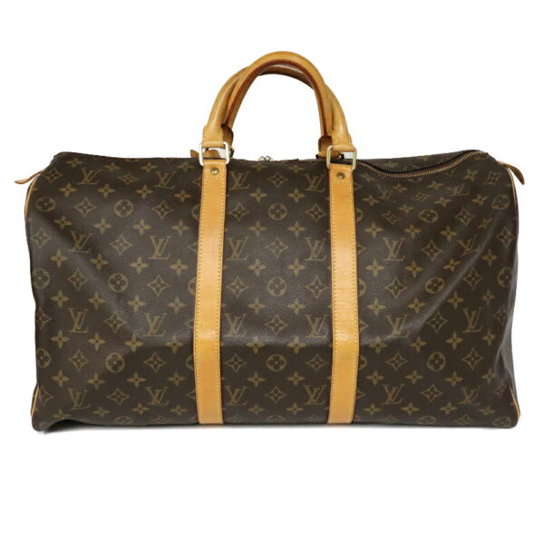 c21 4973 1 Louis Vuitton Keepall 50 Bag Monogram Canvas