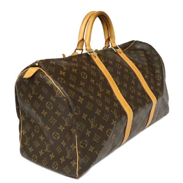 c21 4973 2 Louis Vuitton Keepall 50 Bag Monogram Canvas