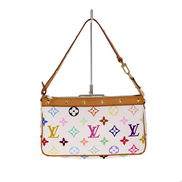 c21 4997 1 Louis Vuitton Accessory Pouch Multicolor Bronze White