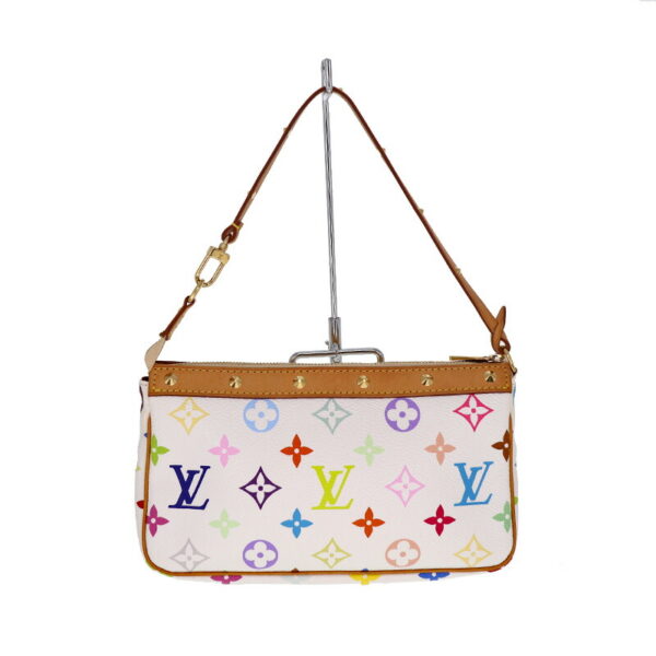 c21 4997 3 Louis Vuitton Accessory Pouch Multicolor Bronze White