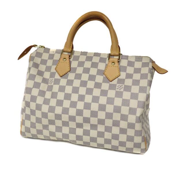 c21 5013 1 Louis Vuitton Speedy 30 Handbag Damier Canvas White