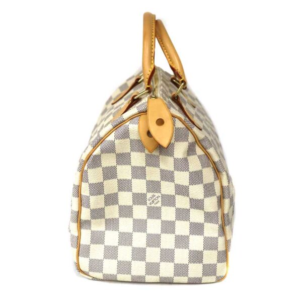 c21 5013 3 Louis Vuitton Speedy 30 Handbag Damier Canvas White