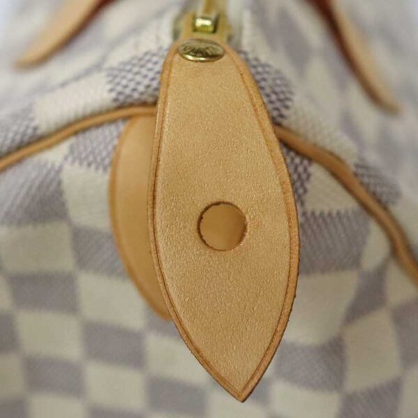 c21 5013 6 Louis Vuitton Speedy 30 Handbag Damier Canvas White