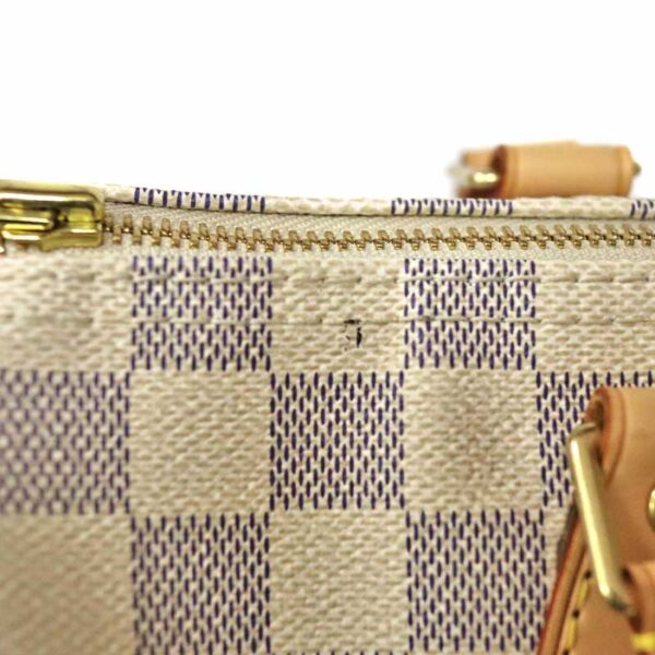 c21 5013 9 Louis Vuitton Speedy 30 Handbag Damier Canvas White