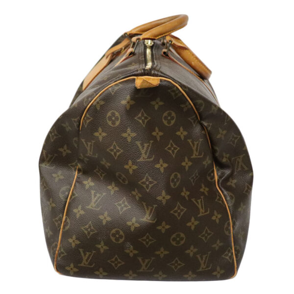 c21 5019 2 Louis Vuitton Keepall 55 Bag Monogram Canvas Brown