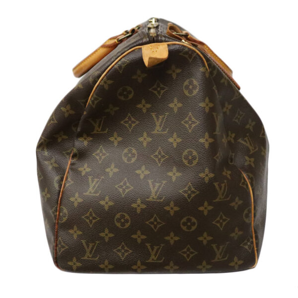 c21 5019 4 Louis Vuitton Keepall 55 Bag Monogram Canvas Brown