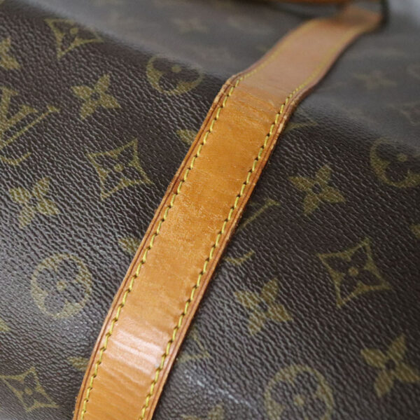 c21 5019 6 Louis Vuitton Keepall 55 Bag Monogram Canvas Brown