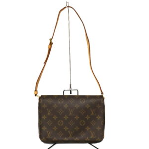 c21 5070 1 Louis Vuitton Monogram Vivacite PM Shoulder Bag Canvas Brown