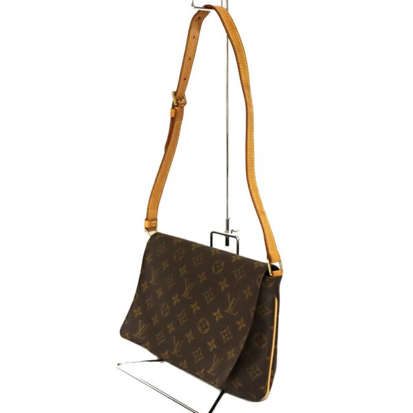 c21 5070 3 Louis Vuitton Musette Tango Shoulder Bag Monogram Canvas Brown