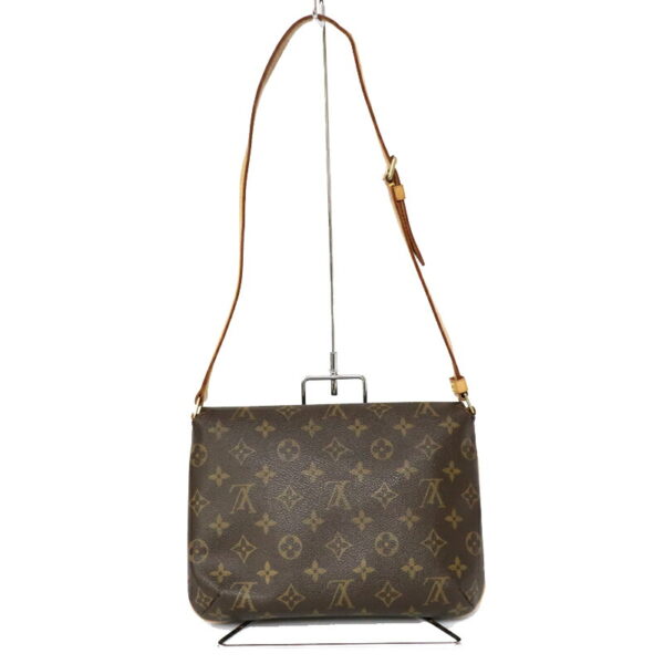 c21 5070 4 Louis Vuitton Musette Tango Shoulder Bag Monogram Canvas Brown