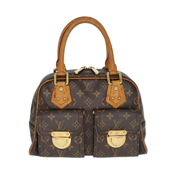 c21 5437 1 Louis Vuitton Manhattan PM Handbag Monogram Canvas Brown