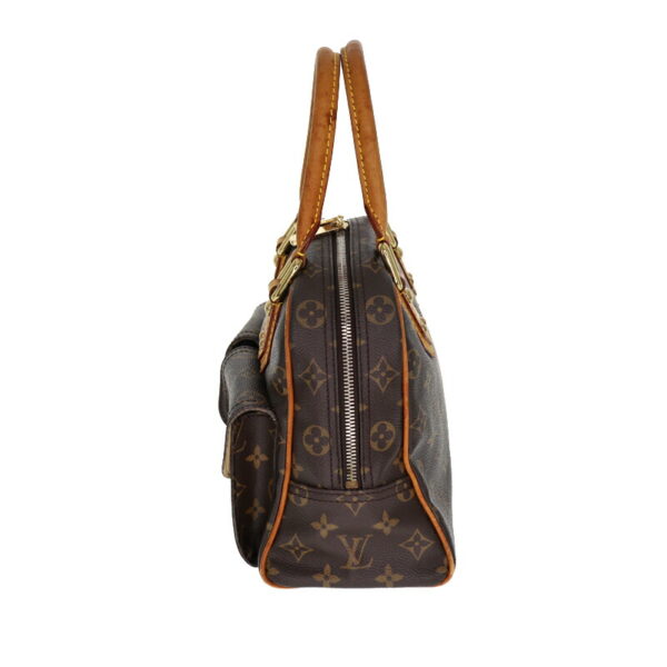 c21 5437 4 Louis Vuitton Manhattan PM Handbag Monogram Canvas Brown