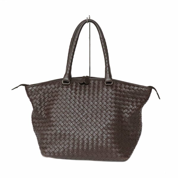 c21 5459 1 Bottega Veneta Intrecciato Handbag Leather Brown