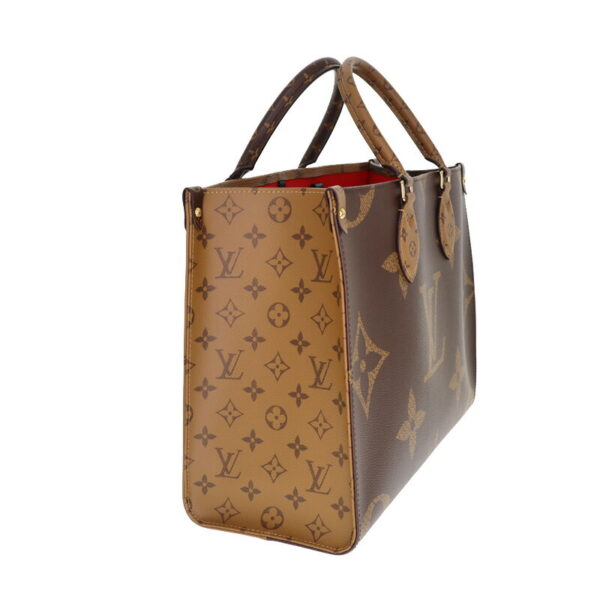 c21 5627 2 Louis Vuitton On the Go MM Tote Bag Monogram Brown