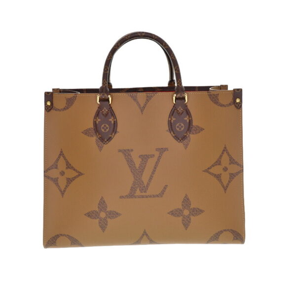 c21 5627 3 Louis Vuitton On the Go MM Tote Bag Monogram Brown