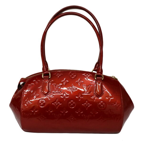 c21 5775 1 Louis Vuitton Sherwood PM Handbag Patent Leather Red