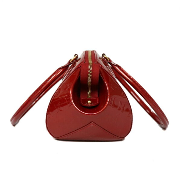 c21 5775 3 Louis Vuitton Sherwood PM Handbag Patent Leather Red