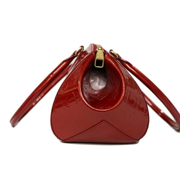 c21 5775 4 Louis Vuitton Sherwood PM Handbag Patent Leather Red