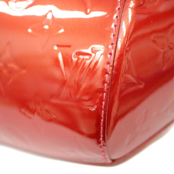 c21 5775 9 Louis Vuitton Sherwood PM Handbag Patent Leather Red