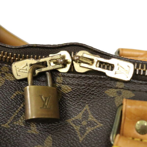 c21 5988 10 Louis Vuitton Keepall Bandouliere 60 Bag Monogram Canvas Brown