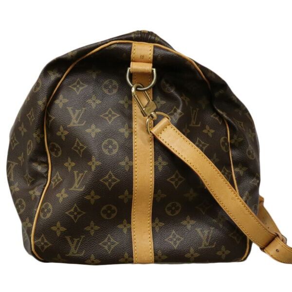 c21 5988 4 Louis Vuitton Keepall Bandouliere 60 Bag Monogram Canvas Brown