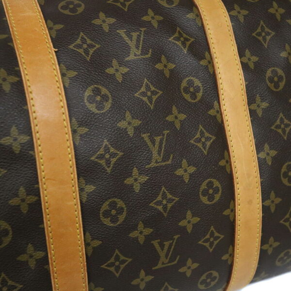 c21 5988 6 Louis Vuitton Keepall Bandouliere 60 Bag Monogram Canvas Brown