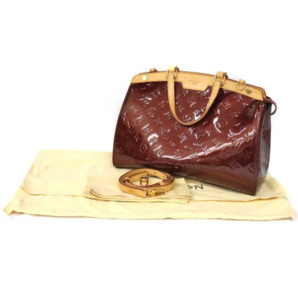 c21 5991 13 Louis Vuitton Blair MM Handbag Vernis Patent Leather Amarant