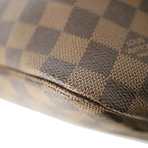 c21 6043 8 Louis Vuitton Neverfull MM Tote Bag Damier Ebene Brown