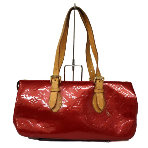 c21 6207 1 Louis Vuitton Rosewood Avenue Shoulder Bag Vernis Leather Red