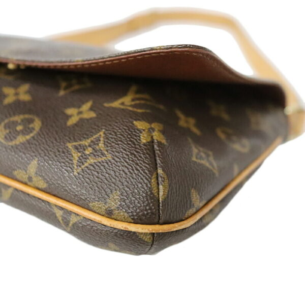 c21 6266 5 Louis Vuitton Musette Tango Shoulder Bag Monogram Brown