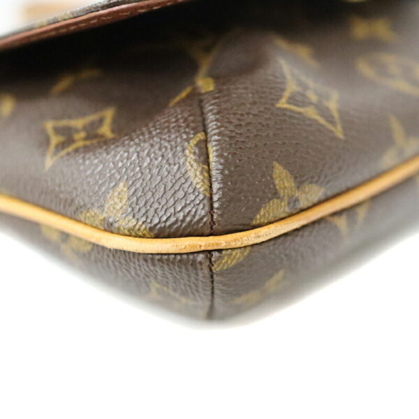 c21 6266 6 Louis Vuitton Musette Tango Shoulder Bag Monogram Brown