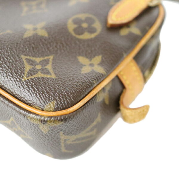 c21 6268 8 Louis Vuitton Marly Bandouliere Crossbody Bag Monogram Canvas Brown