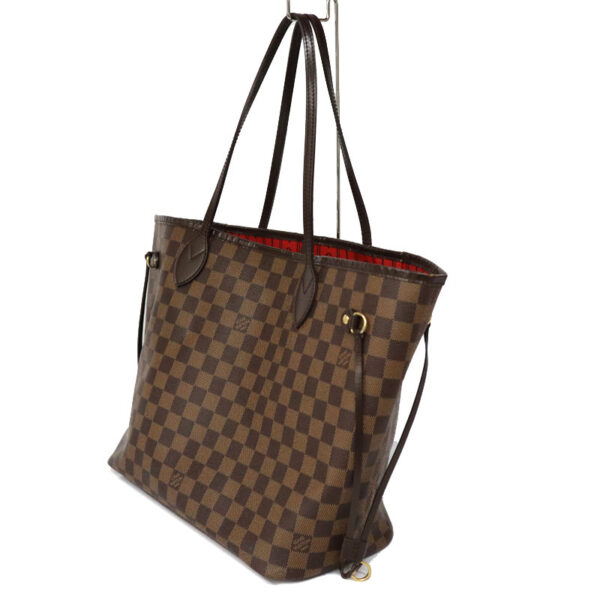 c21 6310 3 Louis Vuitton Neverfull MM Tote Bag Damier Ebene Brown