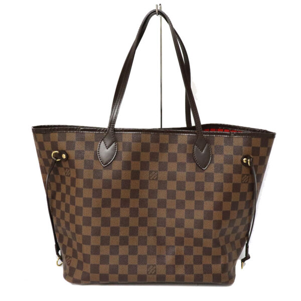 c21 6310 4 Louis Vuitton Neverfull MM Tote Bag Damier Ebene Brown