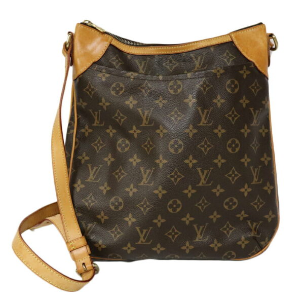 c21 6396 1 Louis Vuitton Odeon MM Crossbody Bag Monogram Canvas Brown