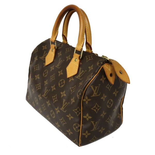 c21 6419 2 Louis Vuitton Speedy 25 Handbag Monogram Canvas Brown