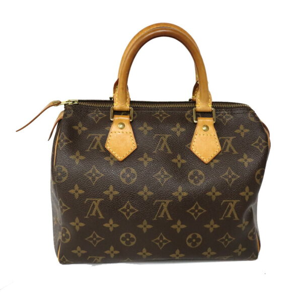 c21 6419 4 Louis Vuitton Speedy 25 Handbag Monogram Canvas Brown