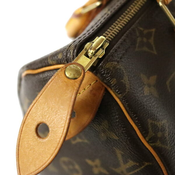 c21 6419 8 Louis Vuitton Speedy 25 Handbag Monogram Canvas Brown