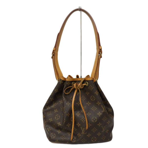 c21 6533 2 Louis Vuitton Petit Noe Shoulder Bag Monogram Canvas Brown