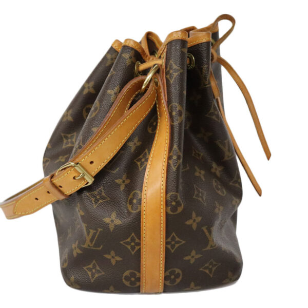 c21 6533 4 Louis Vuitton Petit Noe Shoulder Bag Monogram Canvas Brown