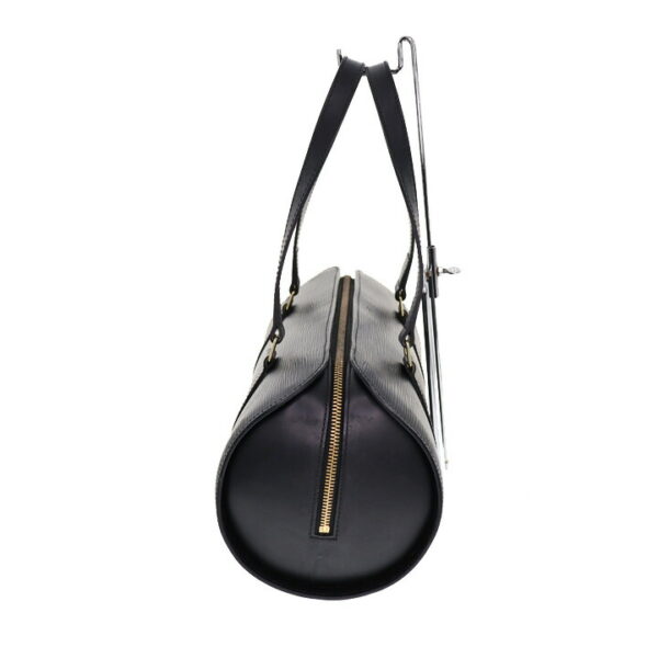 c21 6597 4 Louis Vuitton Soufflot Handbag Epi Black