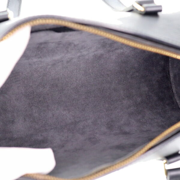 c21 6597 6 Louis Vuitton Soufflot Handbag Epi Black