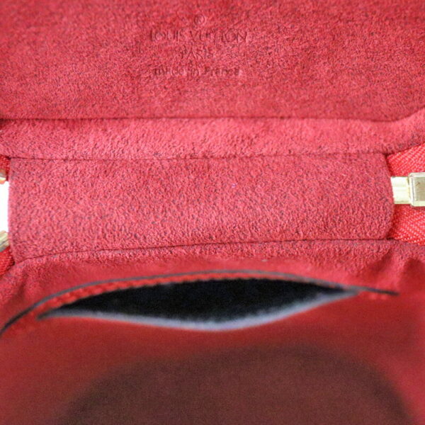 c21 7049 13 Louis Vuitton Cannes Handbag Epi Leather Castilian Red