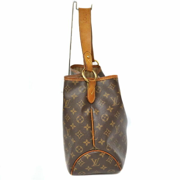 c21 7087 3 Louis Vuitton Delightful MM Handbag Monogram Canvas Brown