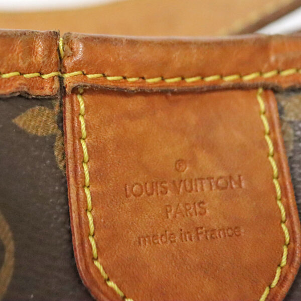 c21 7087 8 Louis Vuitton Delightful MM Handbag Monogram Canvas Brown