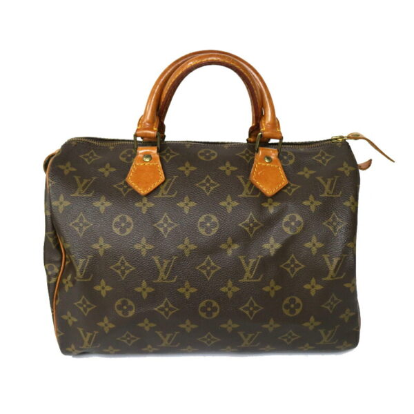 c21 942 1 Louis Vuitton Speedy 30 Bag Monogram Canvas Brown