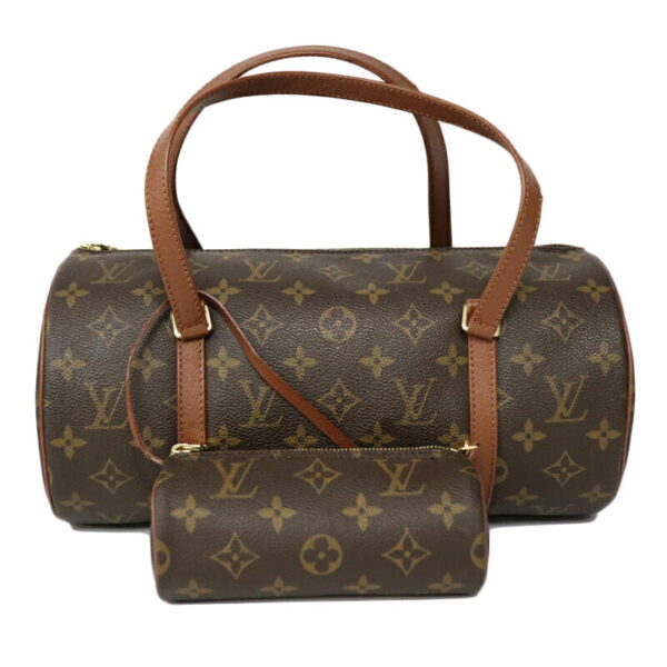 c22 1099 1 Louis Vuitton Papillon 30 Handbag Monogram Canvas Brown