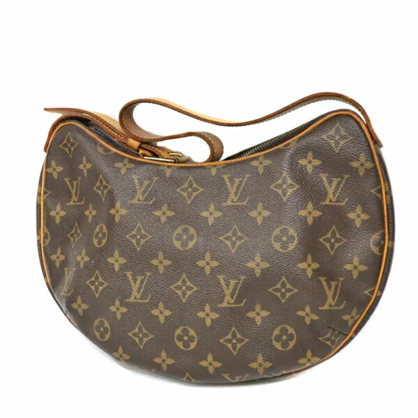 c22 1306 1 Louis Vuitton Croissant MM Shoulder Bag Monogram Brown