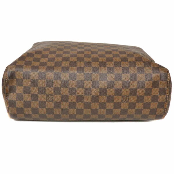 c22 1499 5 Louis Vuitton Portobello GM Shoulder Bag Damier Canvas Ebene Brown