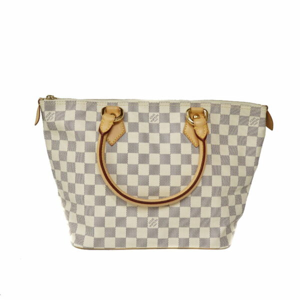 c22 1623 2 Louis Vuitton Saleya PM Handbag Damier Azur White